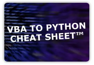 VBA to Python Cheatsheet