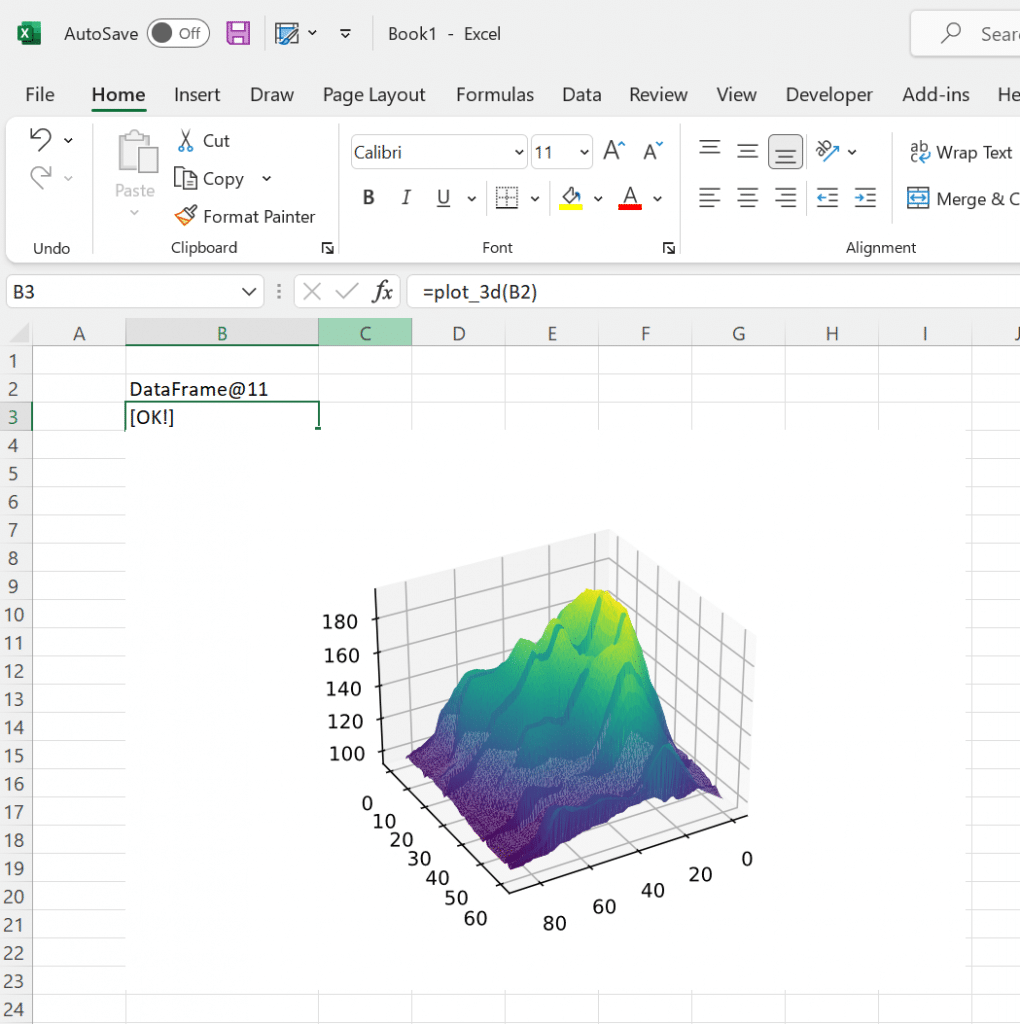 Animated Plots with matplotlib in Excel - PyXLL